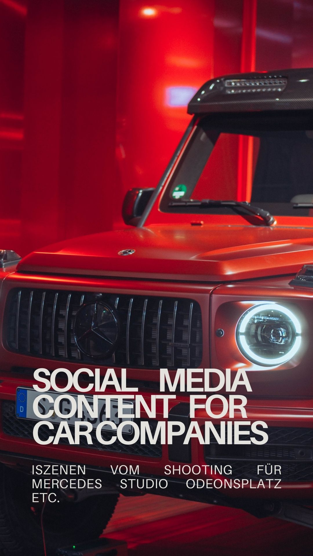 Social Media Content für Autofirmen